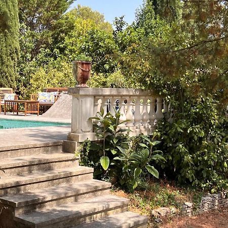 Chambre Independante Avec Terrasse Privee Et Piscine Nîmes Exterior foto