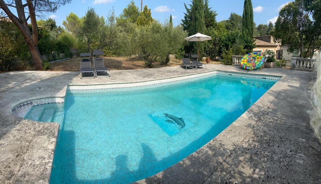 Chambre Independante Avec Terrasse Privee Et Piscine Nîmes Exterior foto